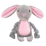 Plush Rope Tug Dog Toy