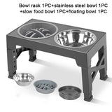 Adjustable Raised Dog Feeder