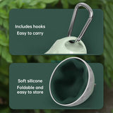Travel Dog Water Bottle with Fold-Out Bowl