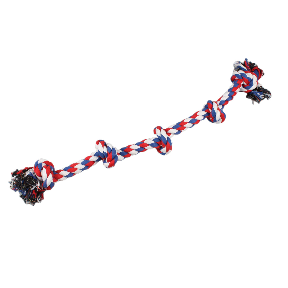 Five-Knot Cotton Rope Dog Toy