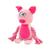 Plush Rope Tug Dog Toy