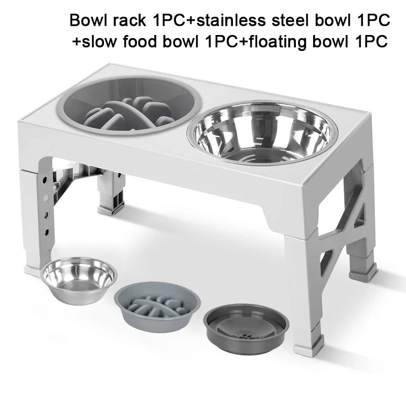 Adjustable Raised Dog Feeder