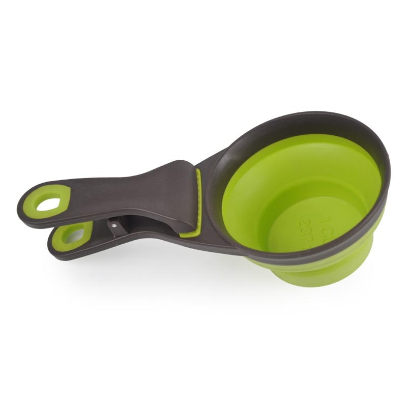 Collapsible Dog Bowl and Food Scoop