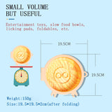 Silicone Slow-Feeding Bowl and Lick Mat