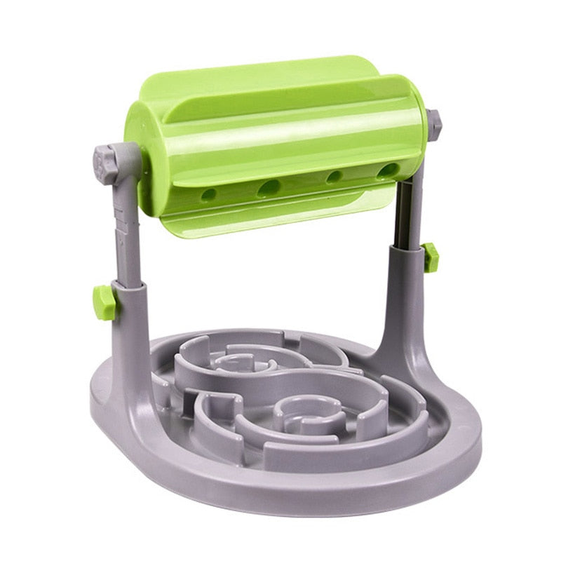 Interactive Slow-Feeding Dog Bowl