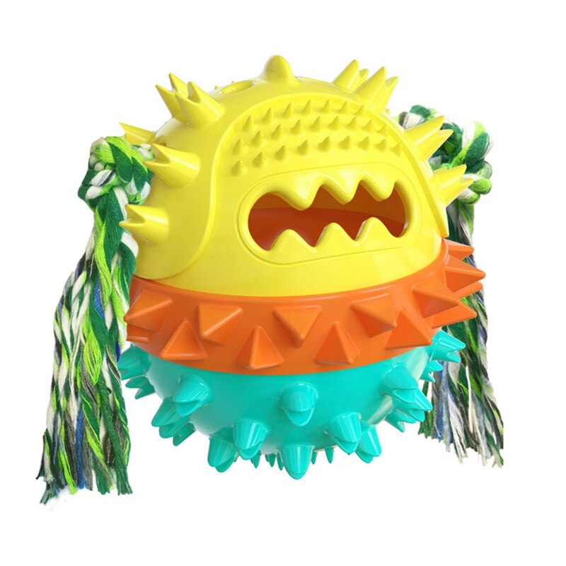 Rubber Treat-Dispensing Ball