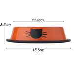 Stainless Steel Dog Bowl with Non-Slip Base