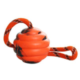Rubber Ball on Rope Dog Toy