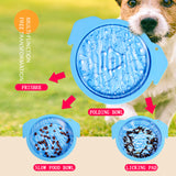 Silicone Slow-Feeding Bowl and Lick Mat