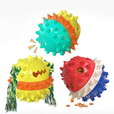Rubber Treat-Dispensing Ball