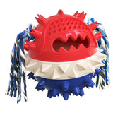 Rubber Treat-Dispensing Ball