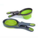 Collapsible Dog Bowl and Food Scoop