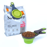 Collapsible Dog Bowl and Food Scoop