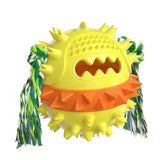 Rubber Treat-Dispensing Ball