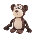 Plush Rope Tug Dog Toy