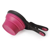 Collapsible Dog Bowl and Food Scoop